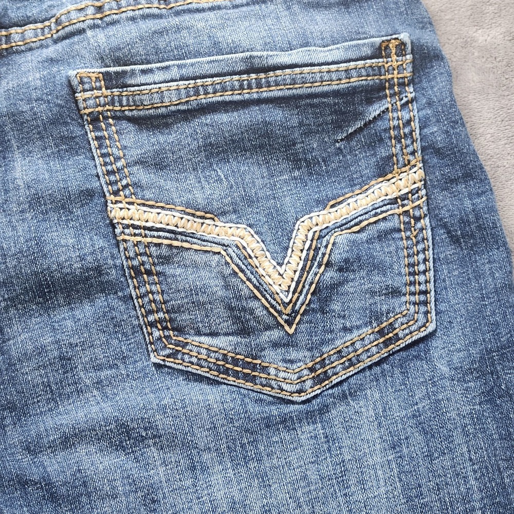 BKE Jeans Mens 34x32 Blue Tyler Bootcut Relaxed Fit Medium Wash Denim - Picture 6 of 9